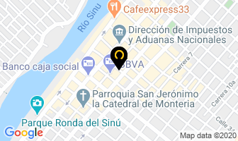 Mapa de Lopeca Ltda. en Montería