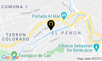 Mapa de Lopez Albán Carlos Alejandro en Cali