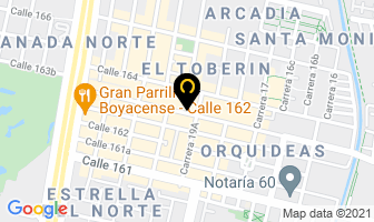 Mapa de López Alcira en Bogotá D.C
