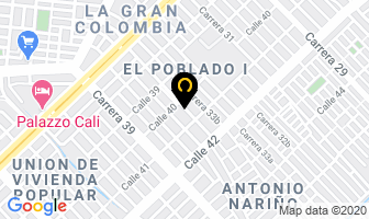 Mapa de López Caicedo Gloria Cecilia en Cali