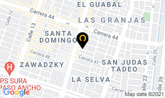 Mapa de López Carlos Alberto en Cali