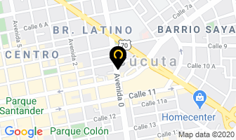 Mapa de Lopez & Muebles en Cúcuta