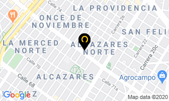 Mapa de López Uriel en Bogotá D.C