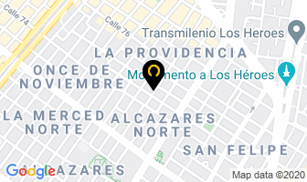 Mapa de López William en Bogotá D.C