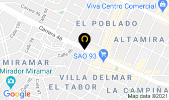 Mapa de Lord & Frank Pizzas en Barranquilla