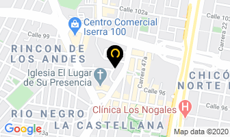 Mapa de Los Alfa 8 en Bogotá D.C