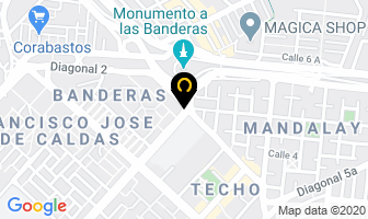 Mapa de Los Alpes Refrigeracion en Bogotá D.C