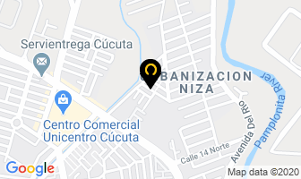 Mapa de Los Angeles Distribuciones en Cúcuta