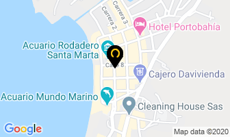 Mapa de Los Balcones en Santa Marta
