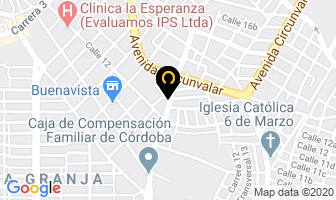 Mapa de Los Buñuelos De Rafa en Montería