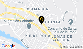 Mapa de Los Camperos en Cartagena