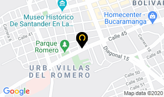 Mapa de Los Castillos en Bucaramanga