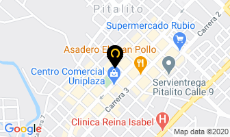Mapa de Los Chiros De Chris en Pitalito