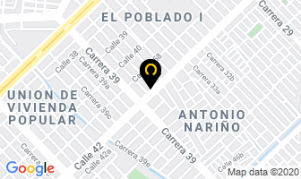 Mapa de Los Cuñados Servicio Técnico en Cali