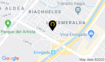 Mapa de Los Derretidos en Itaguí