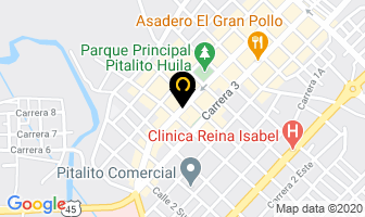 Mapa de Los Faroles Restaurante en Pitalito