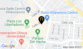 Mapa de Los Muebles Ltda. en Villavicencio