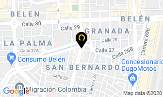 Mapa de Los Pañales Del Bebé en Medellín