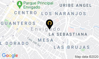 Mapa de Los Restauradores Df en Envigado