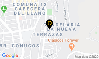 Mapa de Los Robles Preescolar en Bucaramanga