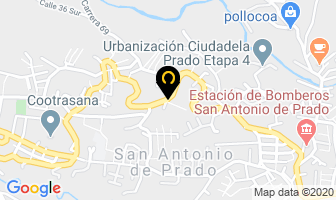 Mapa de Los Tanques en Medellín