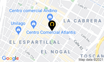 Mapa de Los Terricolas De Venezuela en Bogotá D.C