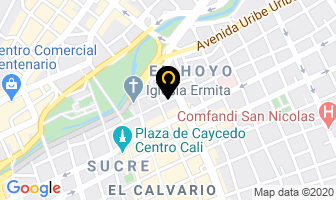 Mapa de Lotería Hernández en Cali