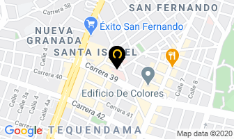 Mapa de Lotero Díaz Gilberto en Cali