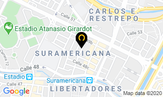 Mapa de Lotus Spa en Medellín