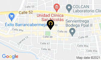 Mapa de Lowrens en Barrancabermeja