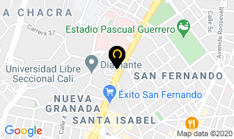 Mapa de Lozada Campo Harold en Cali