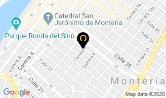 Mapa de Lozano Sossa Eulalio M. en Montería