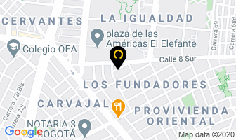 Mapa de Lrs Tecnologia en Bogotá D.C