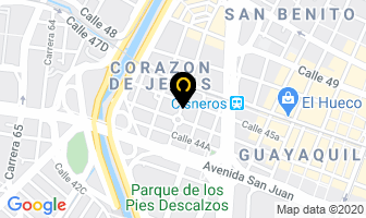 Mapa de Lubriarango en Medellín
