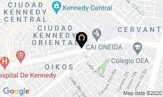 Mapa de Lubricantes en Bogotá D.C