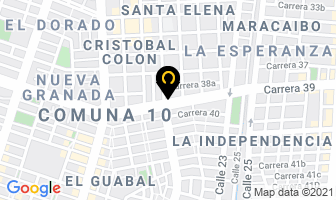 Mapa de Lubricantes Agudelo en Cali