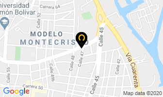 Mapa de Lubricantes Alfa Ltda. en Barranquilla