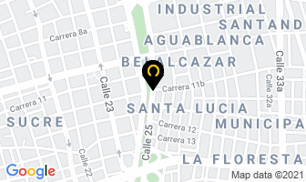 Mapa de Lubricantes La 26 en Cali