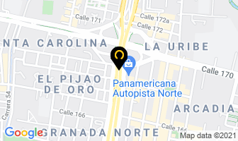 Mapa de Lubricantes Mateus en Bogotá D.C