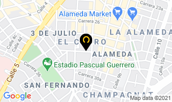 Mapa de Lubricantes Pel en Cali