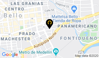 Mapa de Lubricantes R.c en Bello