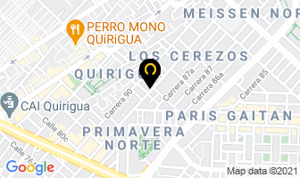 Mapa de Lubricantes Suárez en Bogotá D.C