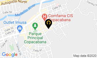 Mapa de Lubricentro copacabana en Copacabana