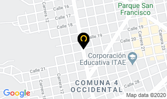 Mapa de Lubrigar E.p. en Bucaramanga