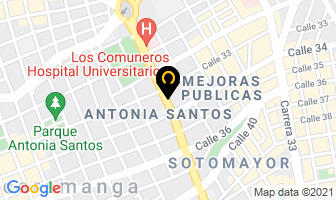 Mapa de Lubrillan La 27 en Bucaramanga