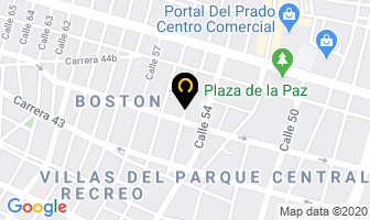 Mapa de Lubrind Ltda. en Barranquilla