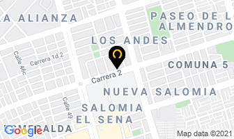 Mapa de Lubriservicios Sena en Cali