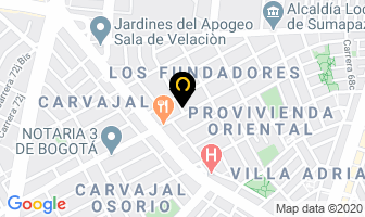 Mapa de Lubrisol De Colombia Ltda en Bogotá D.C