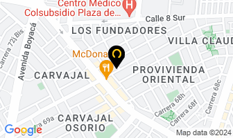 Mapa de Lubrisol De Colombia Ltda. en Bogotá D.C