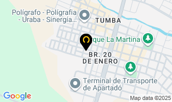 Mapa de Lubritodos Sas en Apartadó